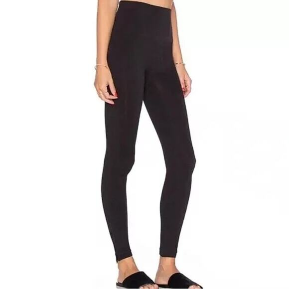 NWT Spanx Seamless Side Zip Leggings | Black | SZ 1X - Picture 2 of 13